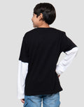 Nevada 2 Pcs Look Alike With Patch Kaos Anak Laki-laki