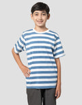 Nevada Yarndyed Awning Stripe Hd Kaos Anak Laki-laki