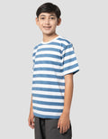 Nevada Yarndyed Awning Stripe Hd Kaos Anak Laki-laki