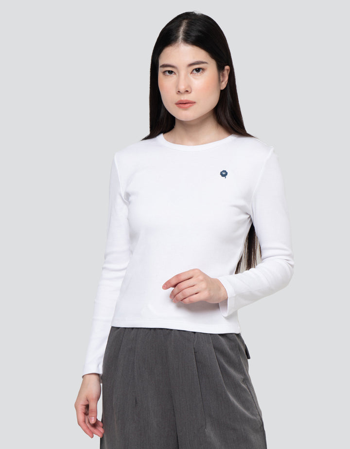 Nevada Rib Spndx With Rubber Patch Kaos Wanita