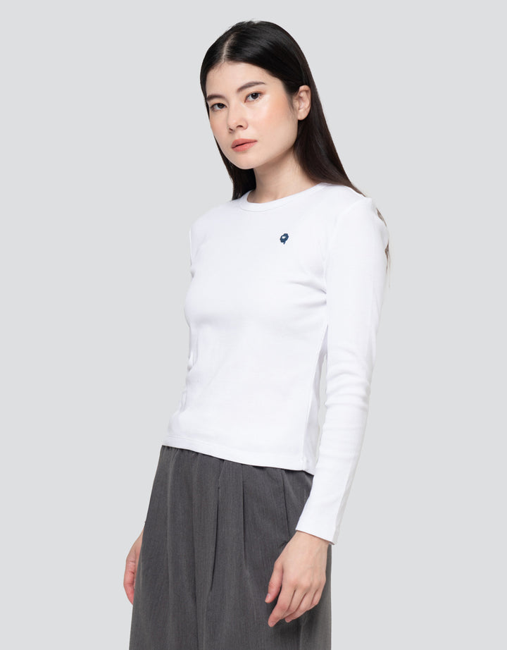 Nevada Rib Spndx With Rubber Patch Kaos Wanita