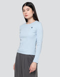 Nevada Rib Spndx With Rubber Patch Kaos Wanita