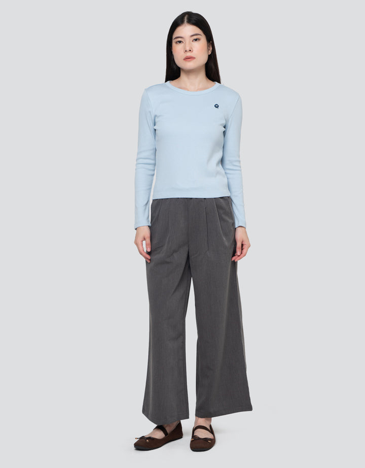 Nevada Rib Spndx With Rubber Patch Kaos Wanita