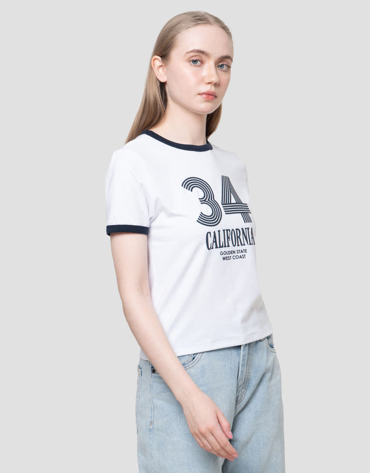 Nevada Bt2 34 California Kaos Wanita