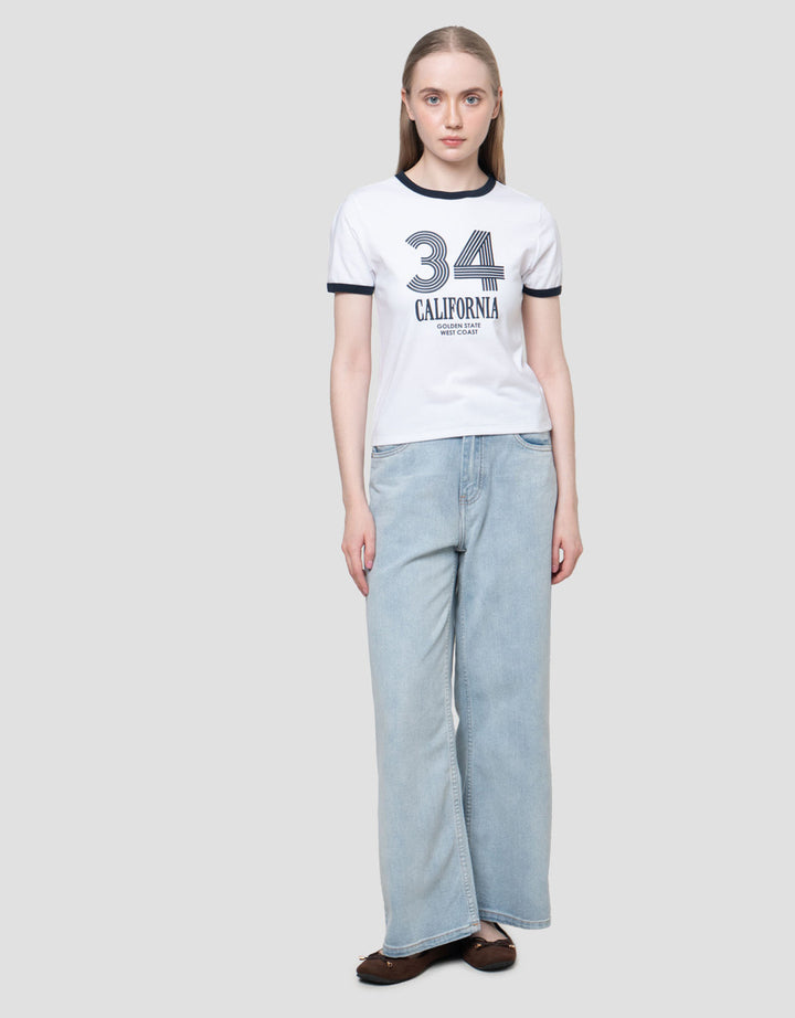 Nevada Bt2 34 California Kaos Wanita