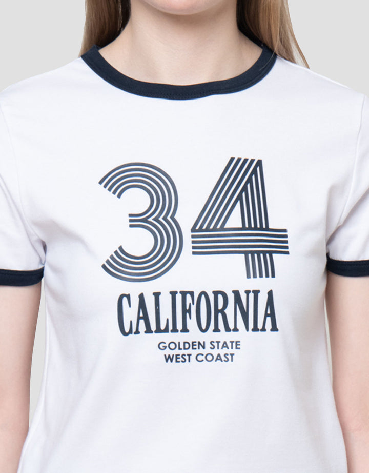 Nevada Bt2 34 California Kaos Wanita