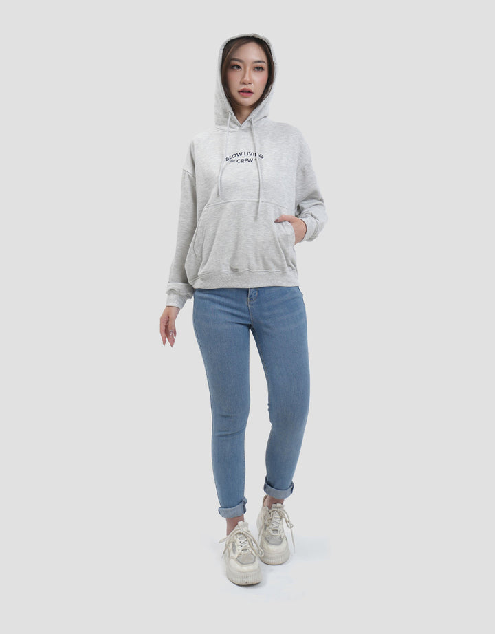 Nevada French Terry Slow Living Sweater Wanita