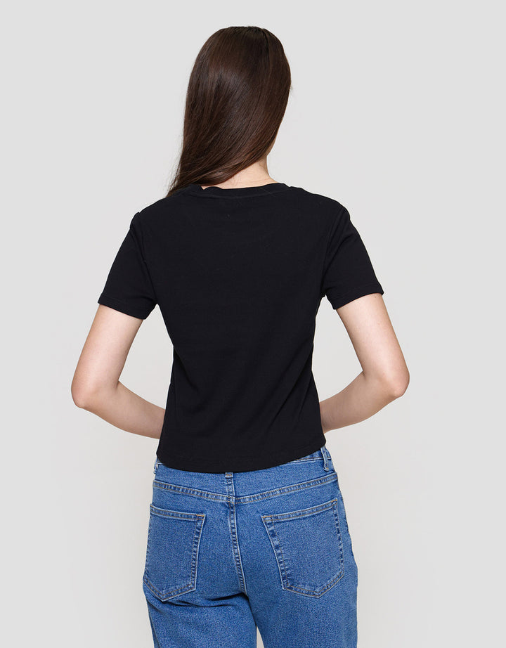 Connexion Baby Tee Kaos Wanita