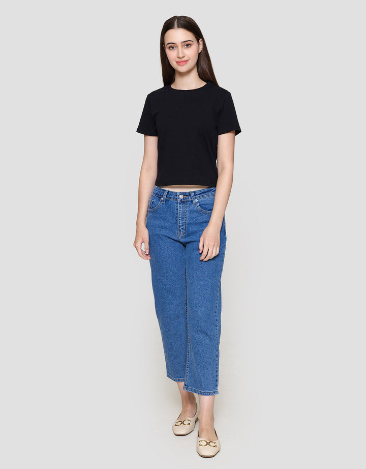 Connexion Baby Tee Kaos Wanita