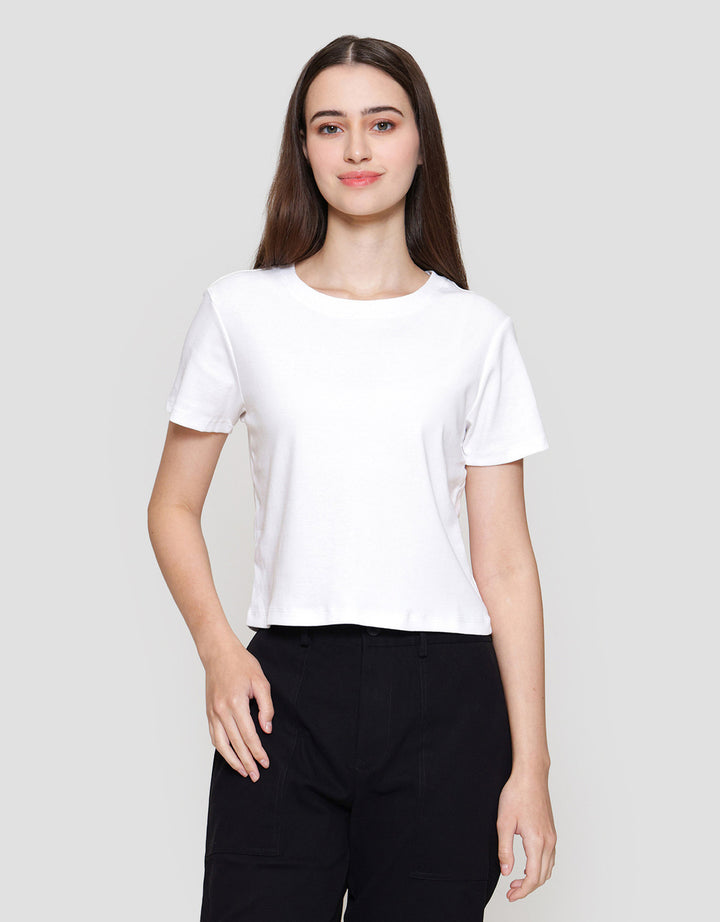 Connexion Baby Tee Kaos Wanita