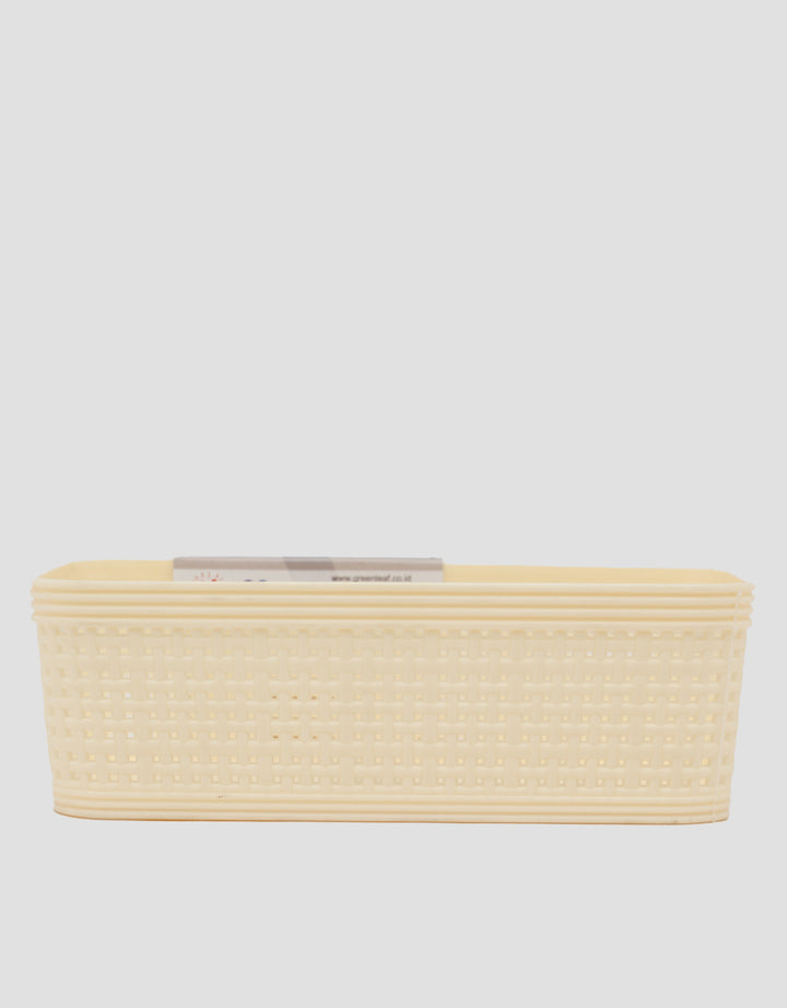MxM Green Leaf Storage Wadah Laci Organiser Willow S