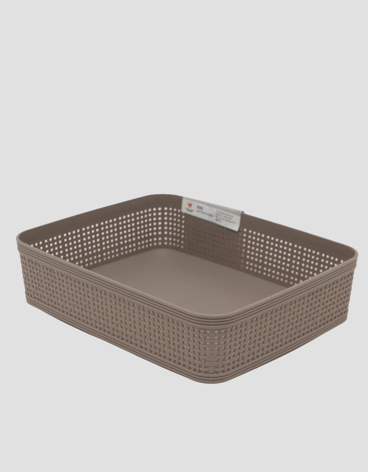 MxM Green Leaf Storage Wadah Laci Organiser Willow M