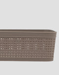 MxM Green Leaf Storage Wadah Laci Organiser Willow M