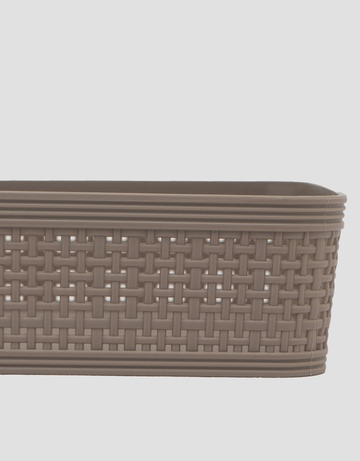 MxM Green Leaf Storage Wadah Laci Organiser Willow M