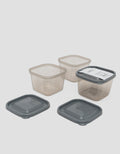 MxM Green Leaf Lunch Box Kotak Makanan Fresh 800 Ml