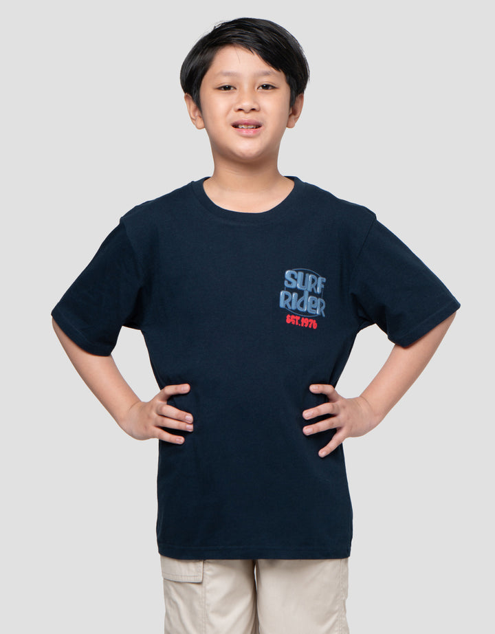 Nevada Both Side Print Skate Kaos Anak Laki-laki