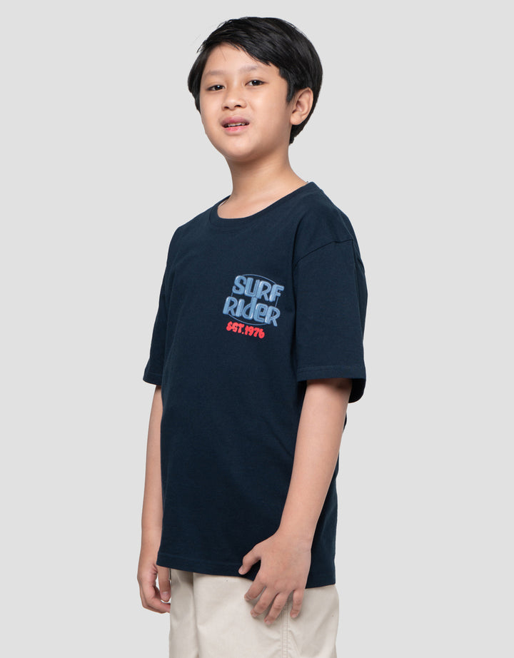 Nevada Both Side Print Skate Kaos Anak Laki-laki