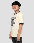 Nevada Ringer Both Side Print Superior Print Kaos Anak Laki-laki