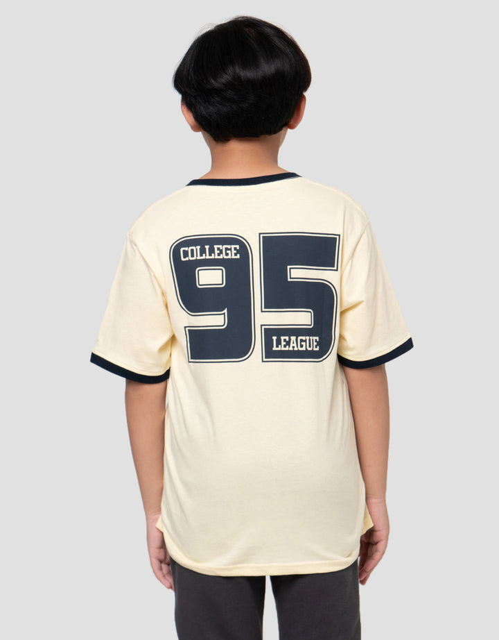 Nevada Ringer Both Side Print Superior Print Kaos Anak Laki-laki
