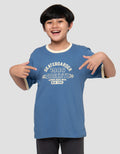 Nevada Ringer Both Side Print Skate Print Kaos Anak Laki-laki