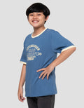 Nevada Ringer Both Side Print Skate Print Kaos Anak Laki-laki