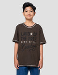 Nevada Fine Print Cowboy Kaos Anak Laki-laki