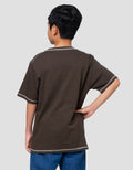 Nevada Fine Print Cowboy Kaos Anak Laki-laki