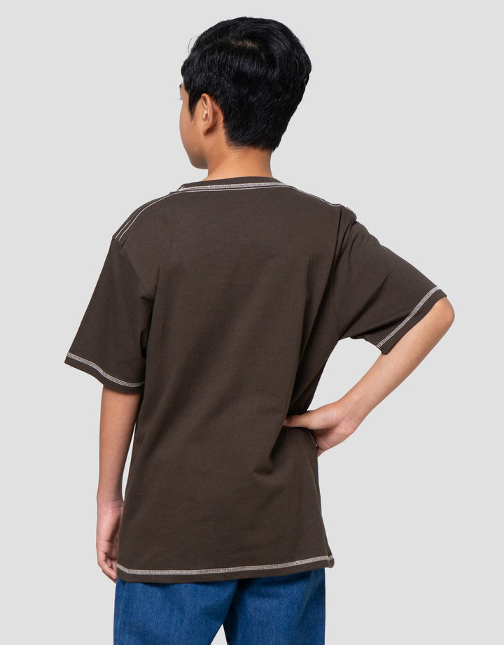 Nevada Fine Print Cowboy Kaos Anak Laki-laki