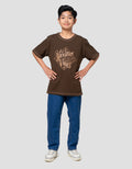 Nevada Fine Print Western Vibes Kaos Anak Laki-laki