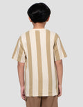 Nevada Varsity Both Side Print Stripe Kaos Anak Laki-Laki