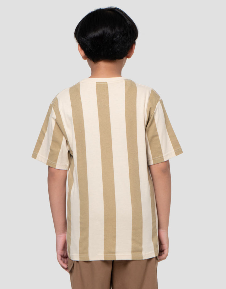 Nevada Varsity Both Side Print Stripe Kaos Anak Laki-Laki