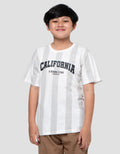 Nevada California Stripe Kaos Lengan Pendek Anak Laki-Laki