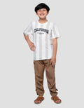 Nevada California Stripe Kaos Lengan Pendek Anak Laki-Laki