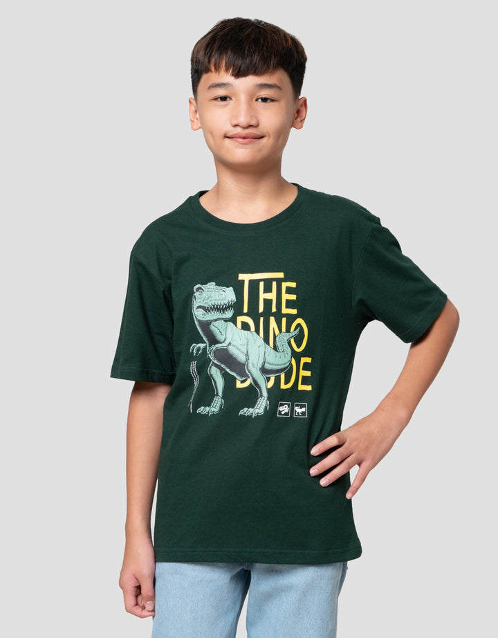 Nevada Print The Dino Kaos Anak Laki-laki