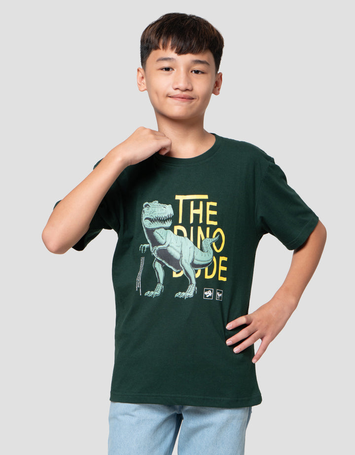 Nevada Print The Dino Kaos Anak Laki-laki