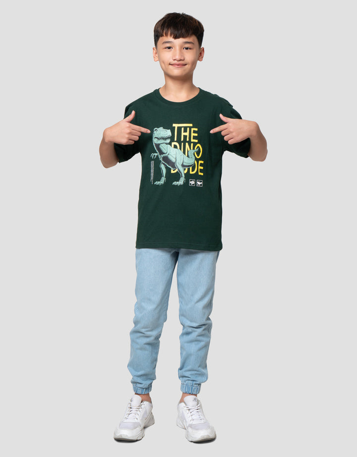 Nevada Print The Dino Kaos Anak Laki-laki