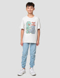 Nevada Print The Dino Lets Roar Kaos Anak Laki-laki