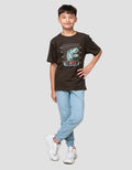 Nevada Print Graphic T-Rex Kaos Anak Laki-laki