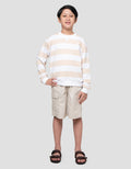 Nevada Yarndyed Awning Stripe Sweater Anak Laki-laki