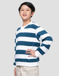 Nevada Yarndyed Awning Stripe Sweater Anak Laki-laki