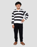 Nevada Yarndyed Awning Stripe Sweater Anak Laki-laki