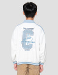 Nevada Varsity With Collar Both Side Print La Jaket Anak Laki-Laki