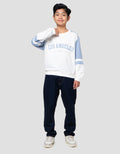 Nevada Collar Print City Sweater Anak Laki-laki