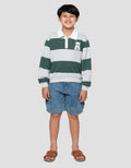 Nevada Block Stripe Sweater Anak Laki-Laki