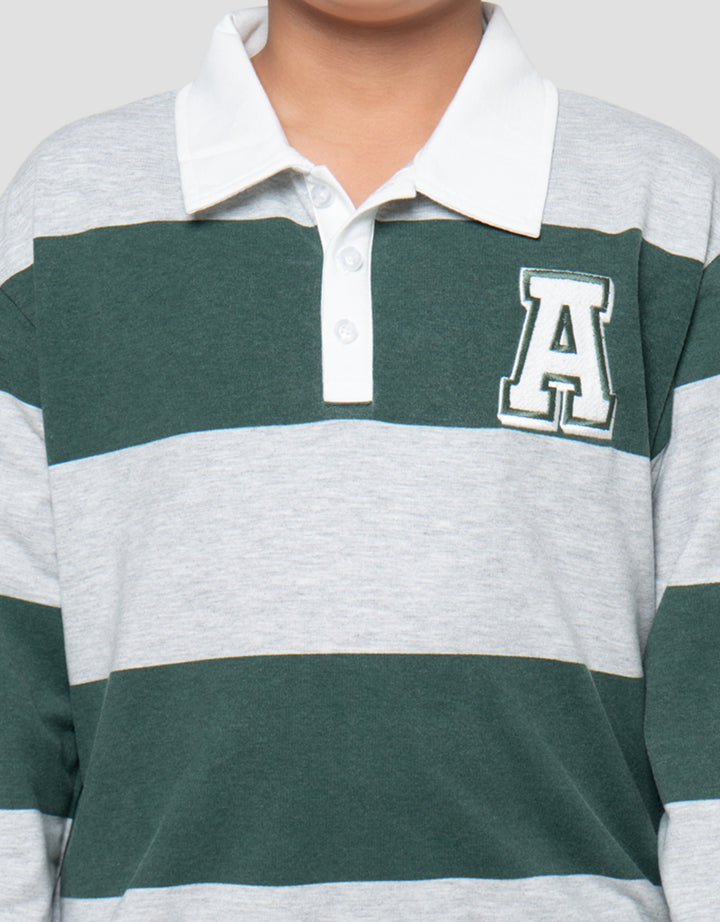 Nevada Block Stripe Sweater Anak Laki-Laki