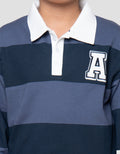 Nevada Collar Block Stripe Sweater Anak Laki-Laki