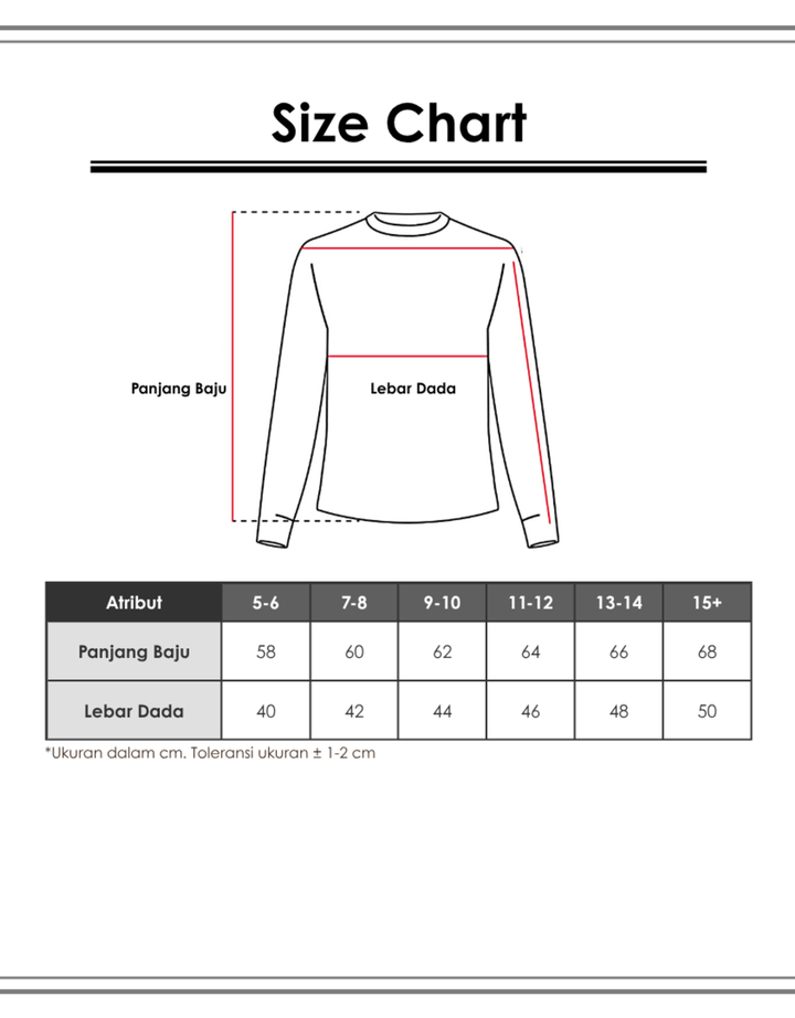 Nevada Collar Block Stripe Sweater Anak Laki-Laki
