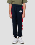 Nevada Knit Racing Side Contrast Stripe Jogger Anak Laki-laki