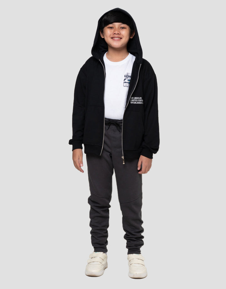 Nevada Hood Zip Jaket Anak Laki-laki