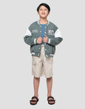 Nevada Knit Varsity Patch M Jaket Anak Laki-laki